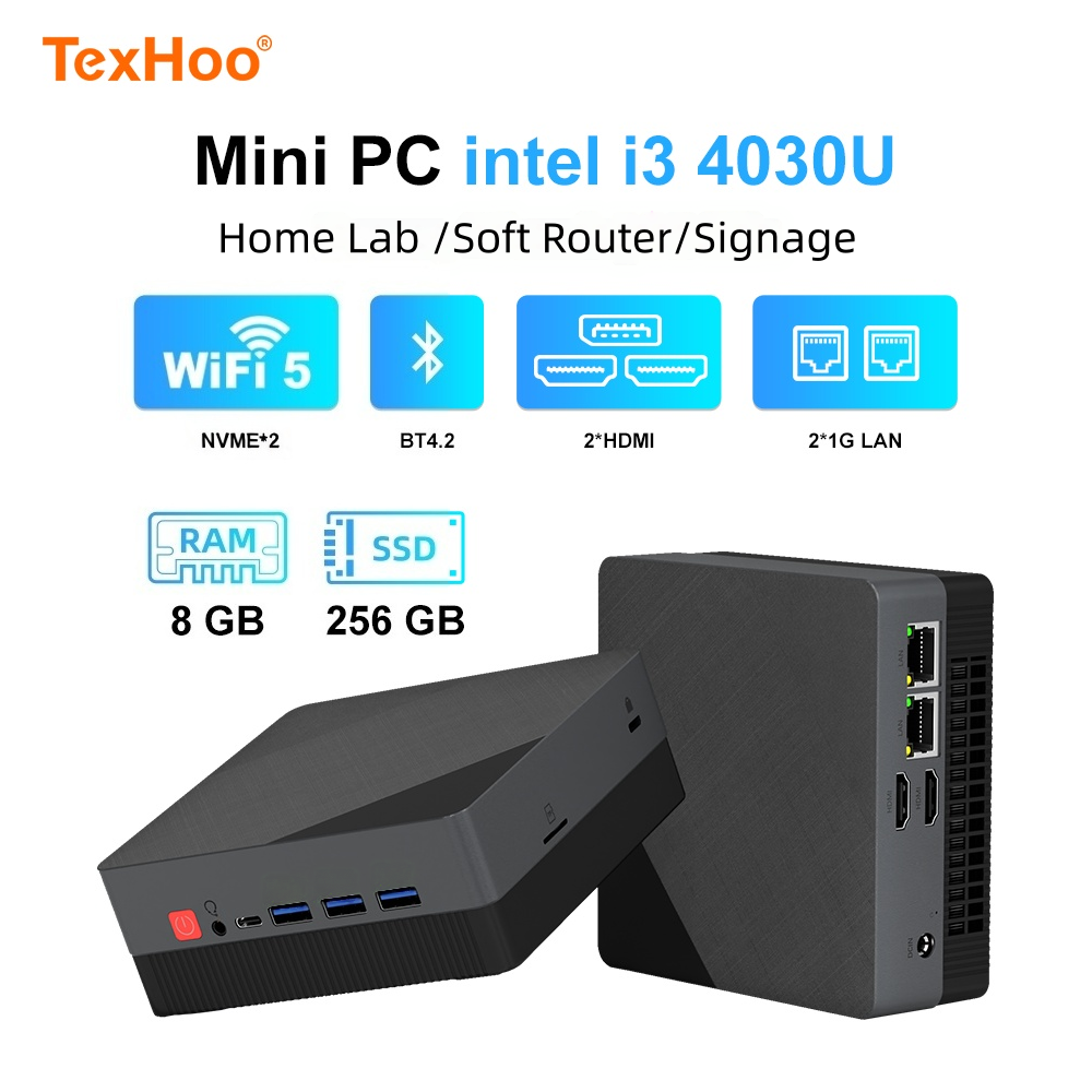 Texhoo MINI PC Intel Core I3 4 - Khadas Vim4 8Gb ulasan dan harga