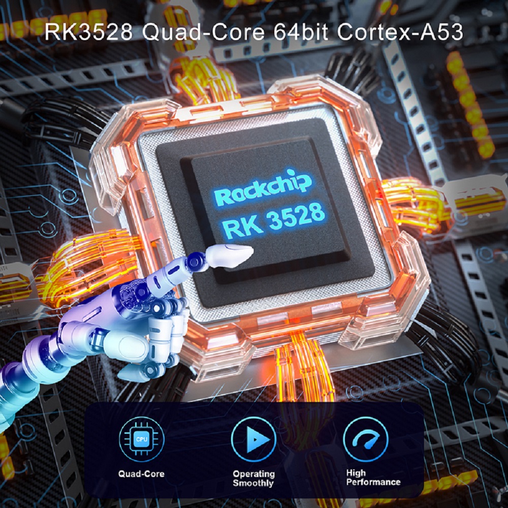 Android 16 X66 TV Box RK3528 Q - Khadas Vim4 8Gb ulasan dan harga