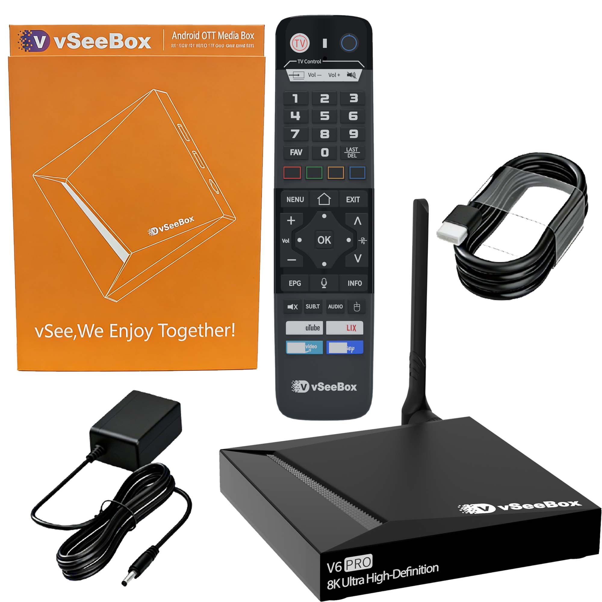 VSeeBox V6 Pro 2026 Newest, 4G - Khadas Vim4 8Gb ulasan dan harga