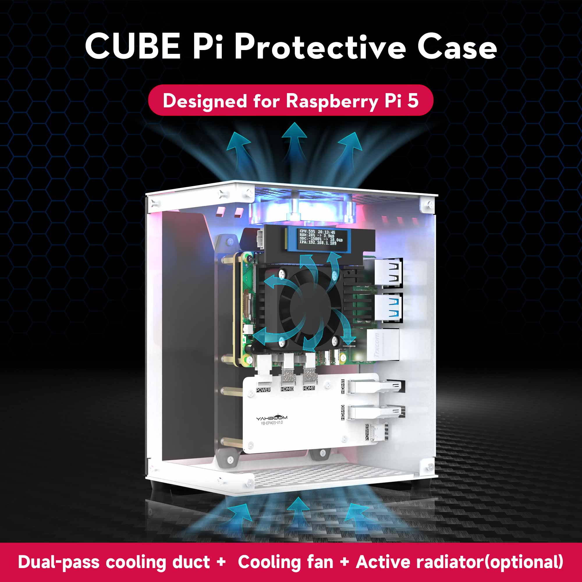 Raspberry Pi 5 Case Protective - Raspberry Pi 5 8Gb Kit ulasan dan harga
